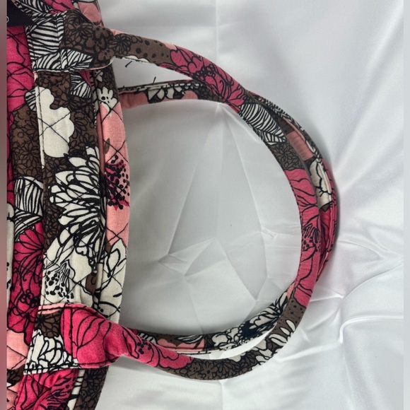 Vera Bradley Retired Pattern Mocha Rouge Tech Bag - Good Condition - Picture 13 of 16